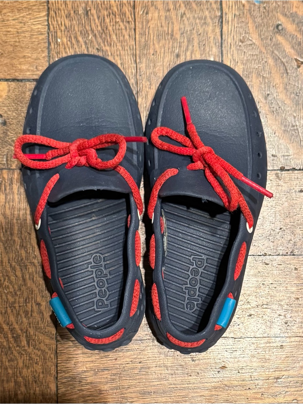People Footwear Senna Kids Waterproof Slip-On Rubber Loafers Water Shoes SZ 10